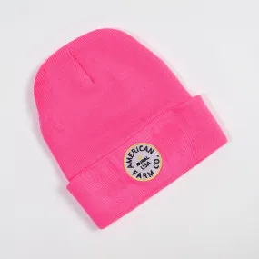 AFC Patch Neon Pink Safety Beanies