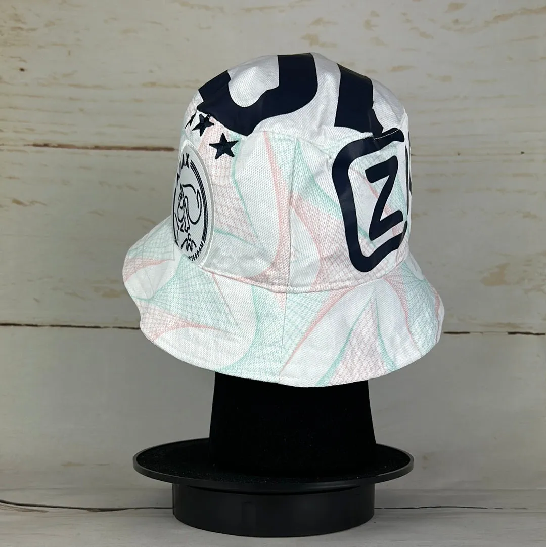 Ajax Amsterdam 2023-2024 Upcycled Away Shirt Bucket Hat - *10