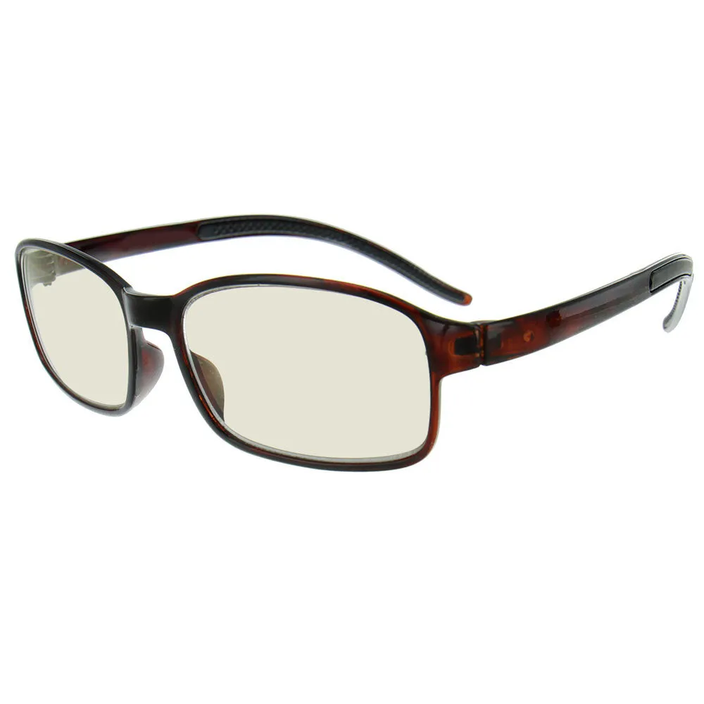 Aloha "Computer Glasses" Square 54mm Lightweight Flexable Frames