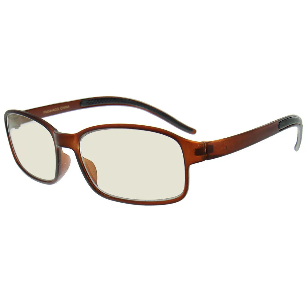 Aloha "Computer Glasses" Square 54mm Lightweight Flexable Frames