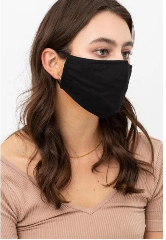 Black Adjustable Mask