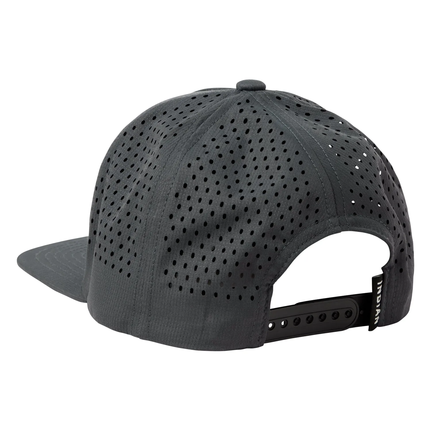 Block Print Ripstop Cap, Gray