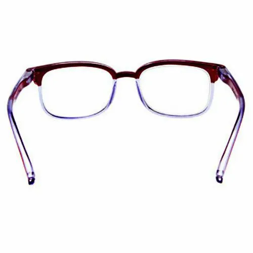 Blue Light Blocking Progressive Multifocal Reading Glasses - R/Clear