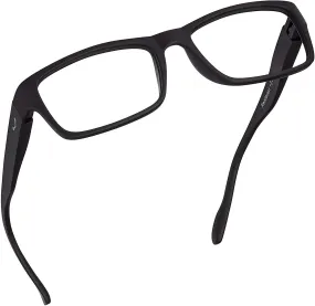 Blue-Light-Blocking-Reading-Glasses-Black-0-25-Magnification-Computer-Glasses