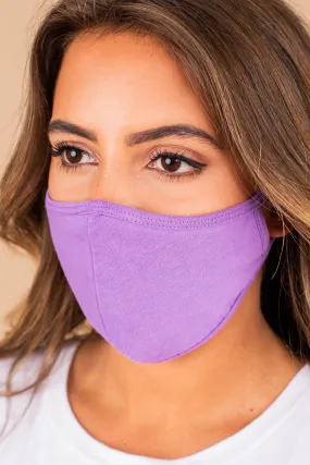 Common Goals Lavender Purple Washable Face Mask