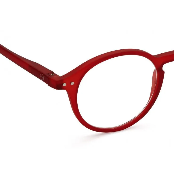 #D Reading Glasses (Red)