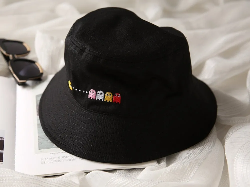 Embroidery Fishing Bucket Hat