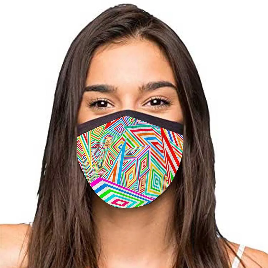 Face Masks Reusable Washable Set Of 2 -Cool_art