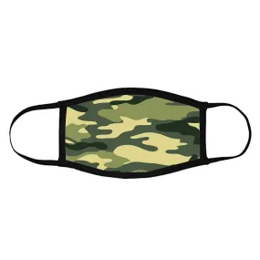 Facemask For Men - 3 Layer Protective Mask - ARMY CAMO MILITARY CAMOUFLAUGE