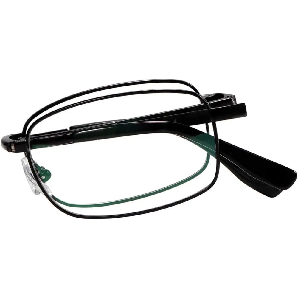 Foldable Pure Titanium Glasses Optical Frame for Men A8935