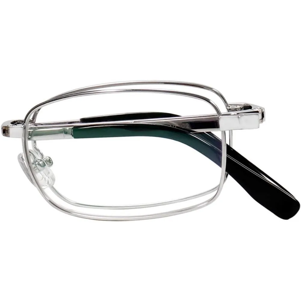 Foldable Pure Titanium Glasses Optical Frame for Men A8935