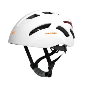 Foxwear B20 Bluetooth Call Cycling Smart Helmet, Size: 54-58cm(White)