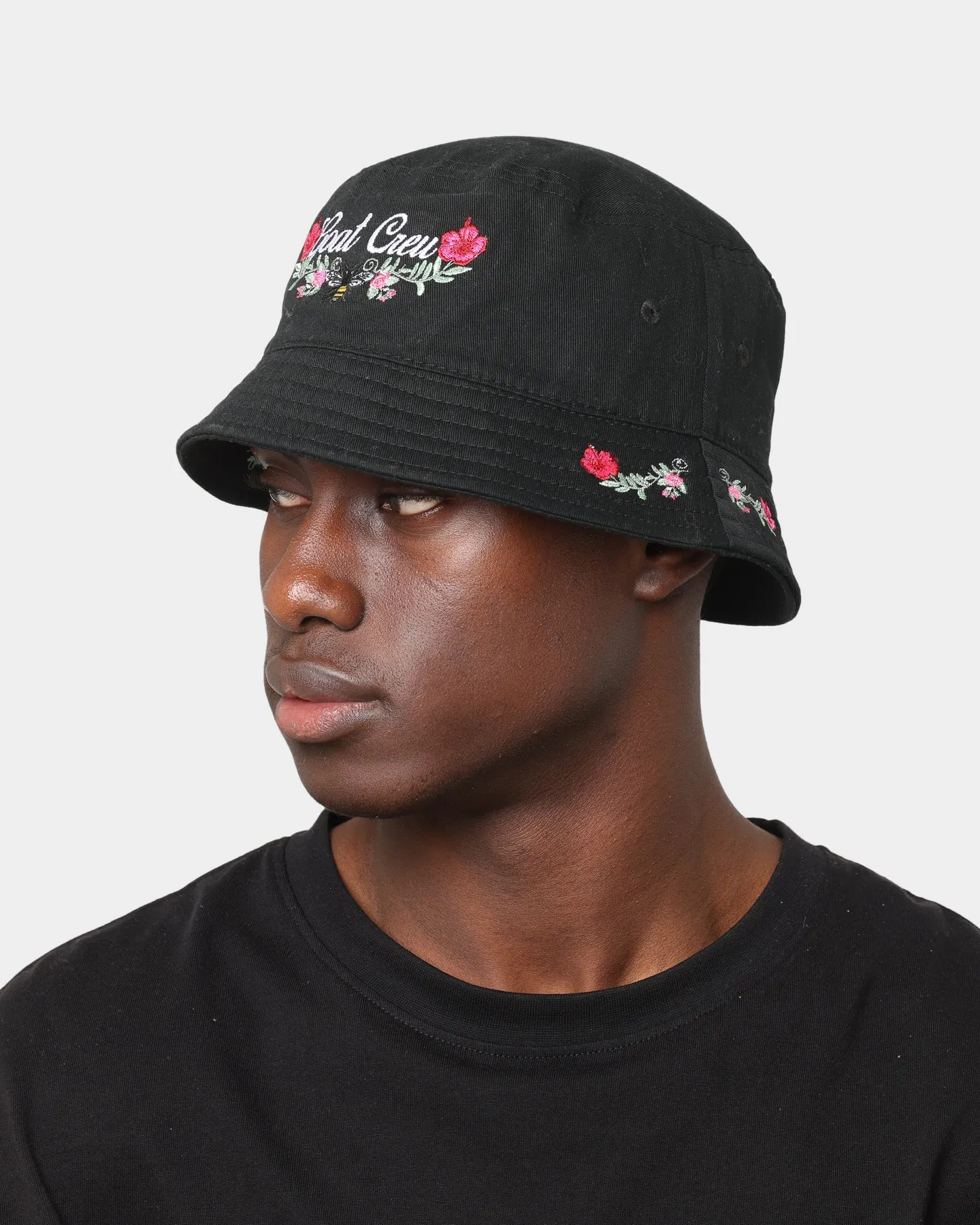 Goat Crew Goat Crew X Thexhan Floral Bucket Hat Black