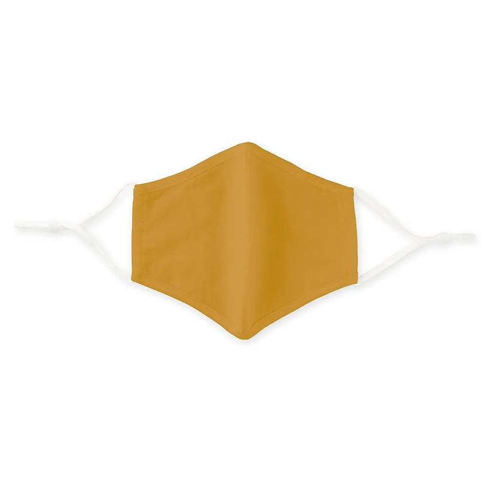 Golden Yellow Turmeric Adult Protective Cloth Face Mask