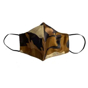 Good Girl Mask- Brown Camo Print