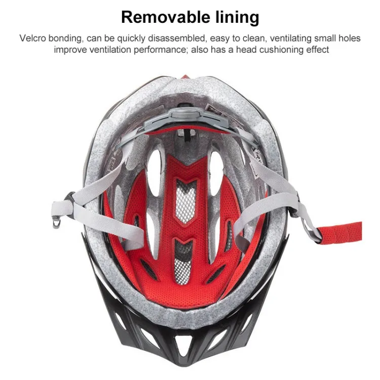 GUB SS MTB Racing Bicycle Helmet Cycling Helmet, Size: L(Red)