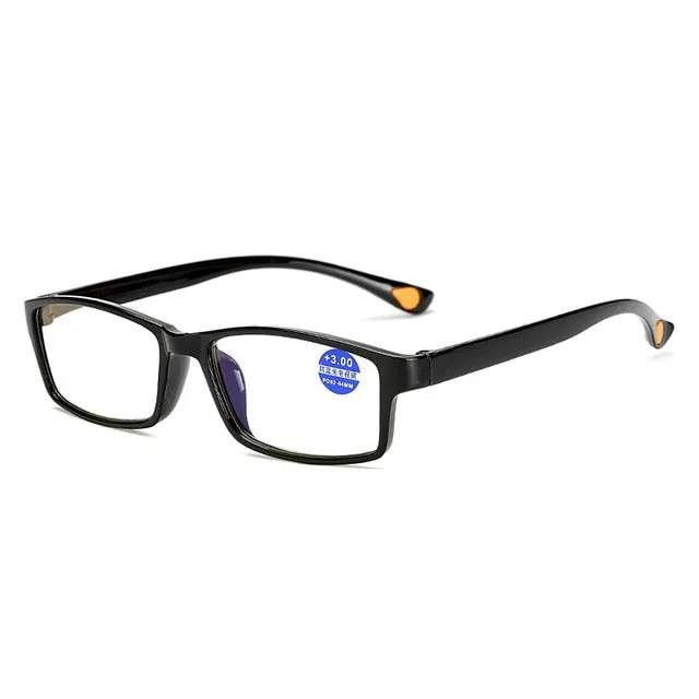 Iboode Unisex Full Rim Square Tr 90 Reading Glasses 4774