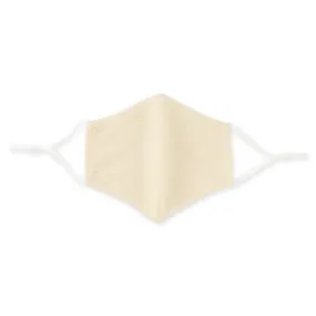 Ivory Colored Adult Cloth Face Mask