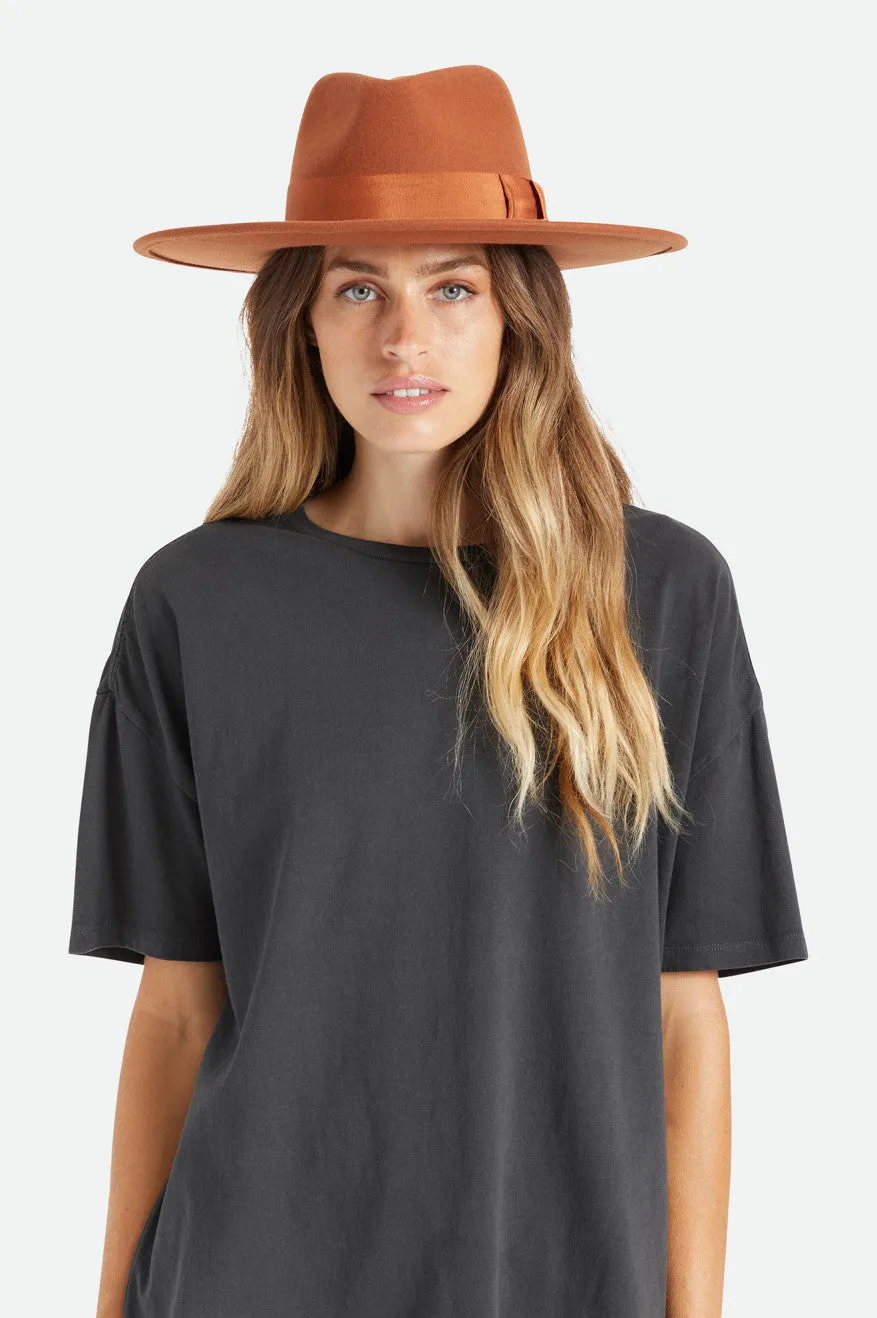 Joanna Felt Hat - Caramel