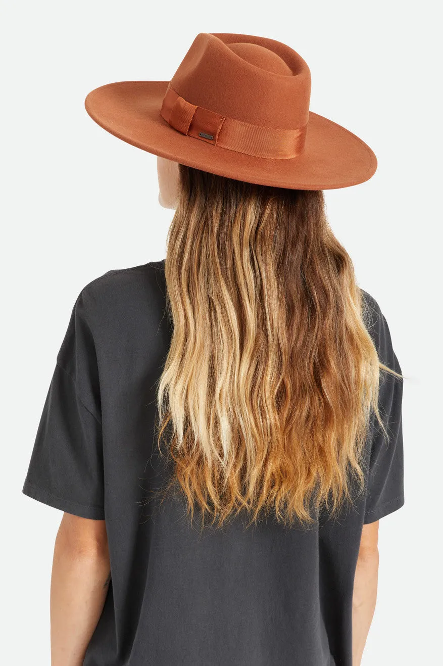 Joanna Felt Hat - Caramel