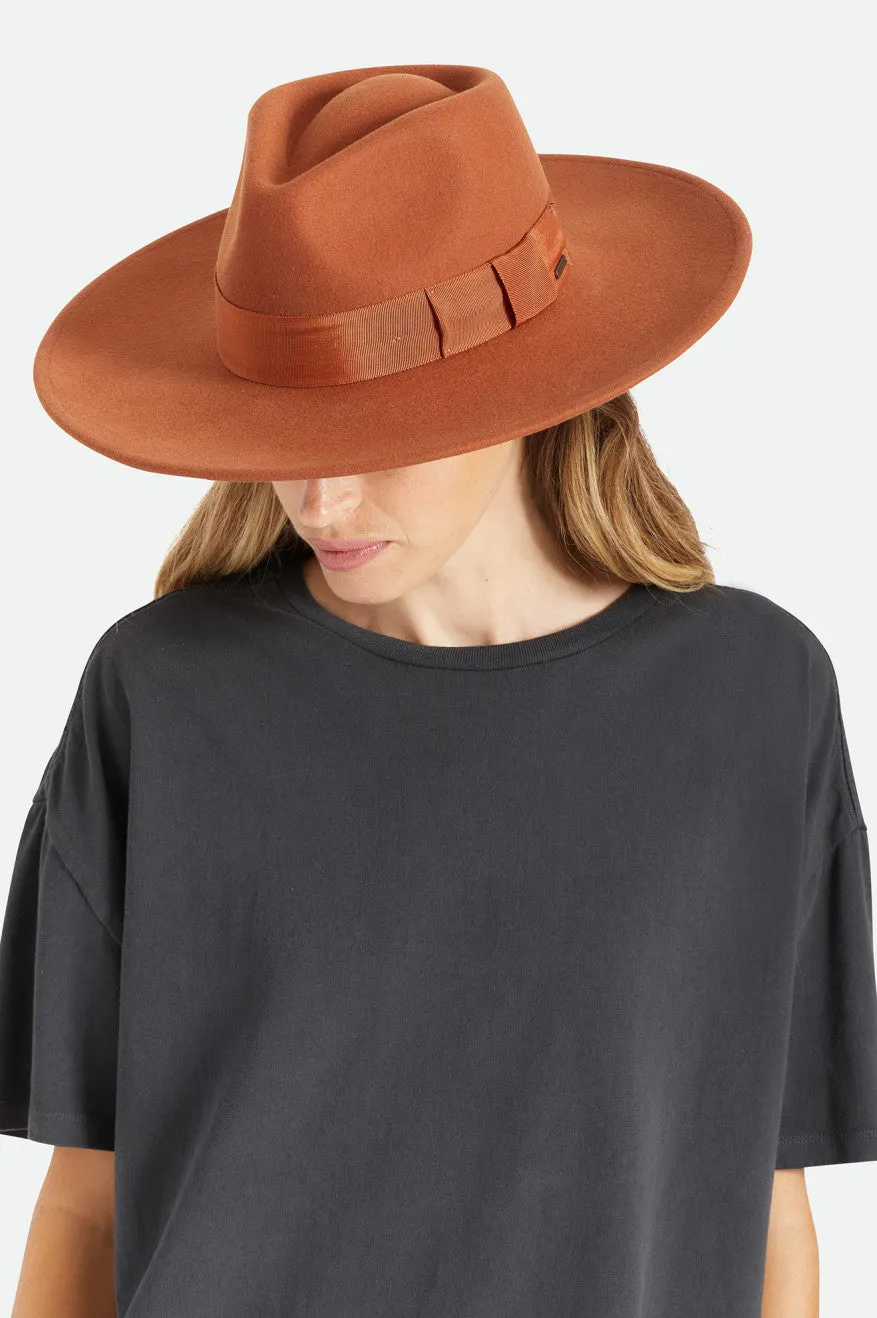 Joanna Felt Hat - Caramel