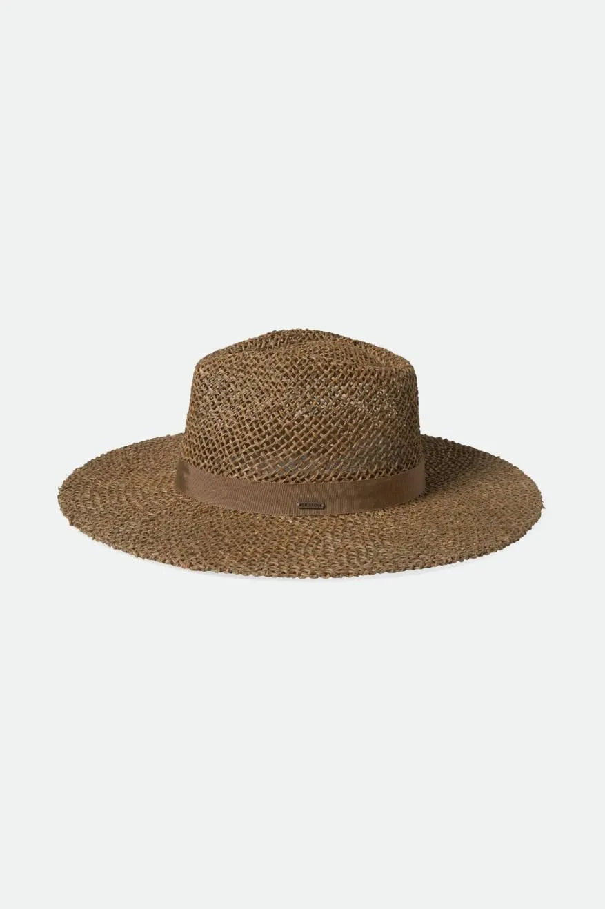 Joanna Hat - Tan/Tan Seagrass