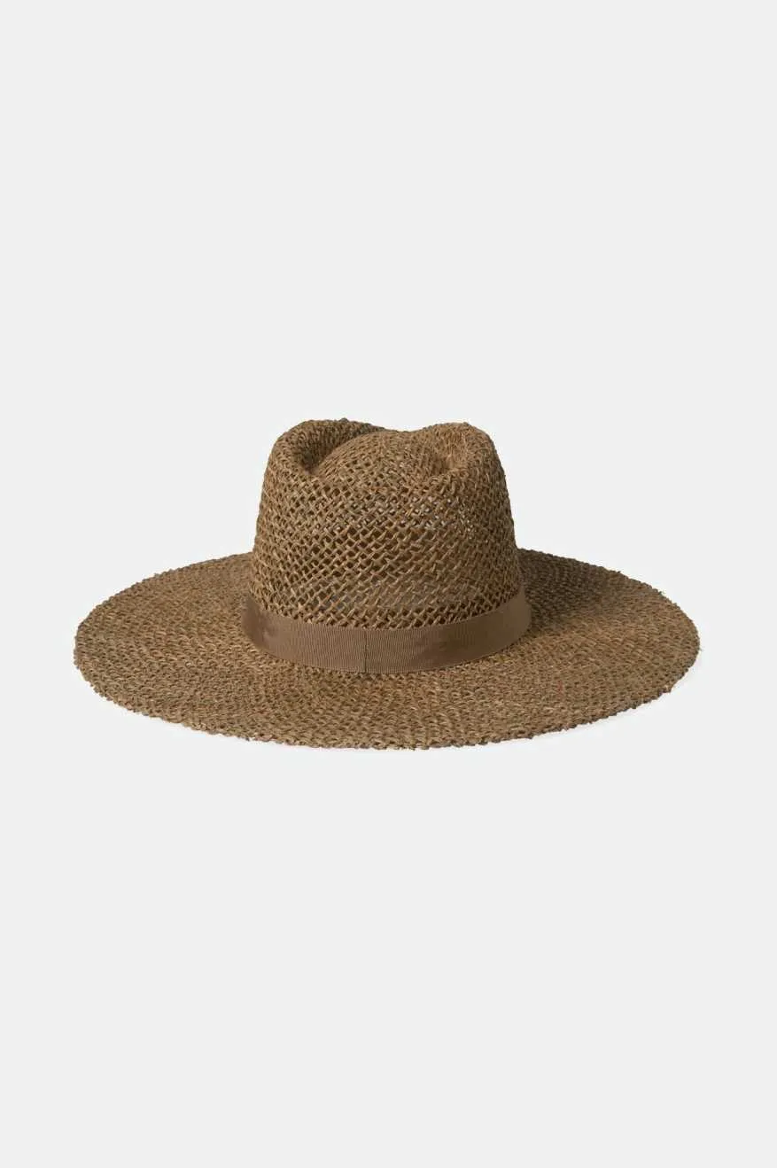 Joanna Hat - Tan/Tan Seagrass