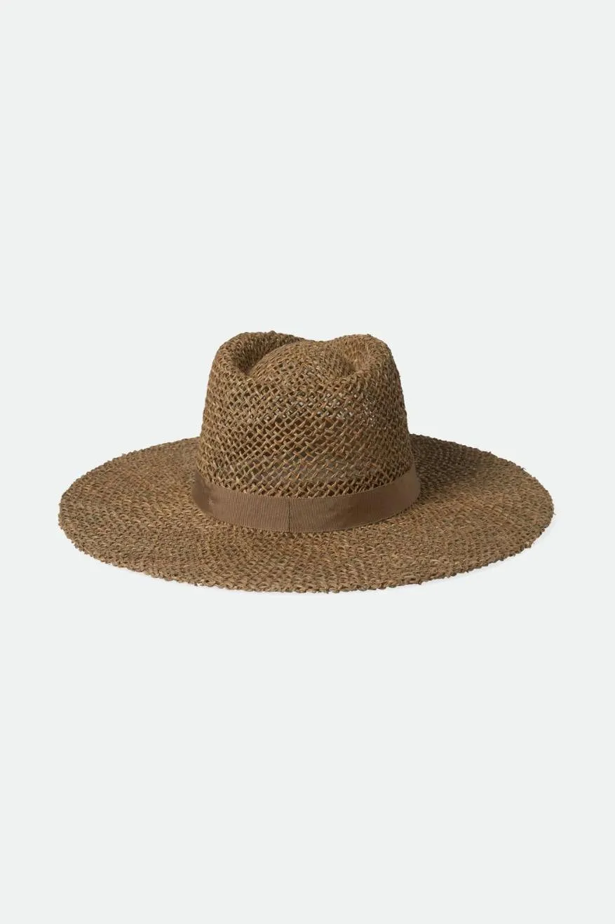 Joanna Hat - Tan/Tan Seagrass