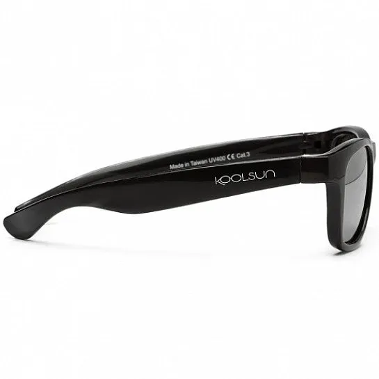 Koolsun Wave Kids Sunglasses - Black Onyx