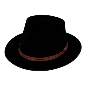 Kooringal Unisex Fedora Evolve - Black