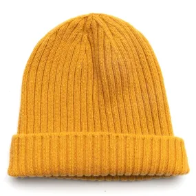 Lambswool Rib Beanie