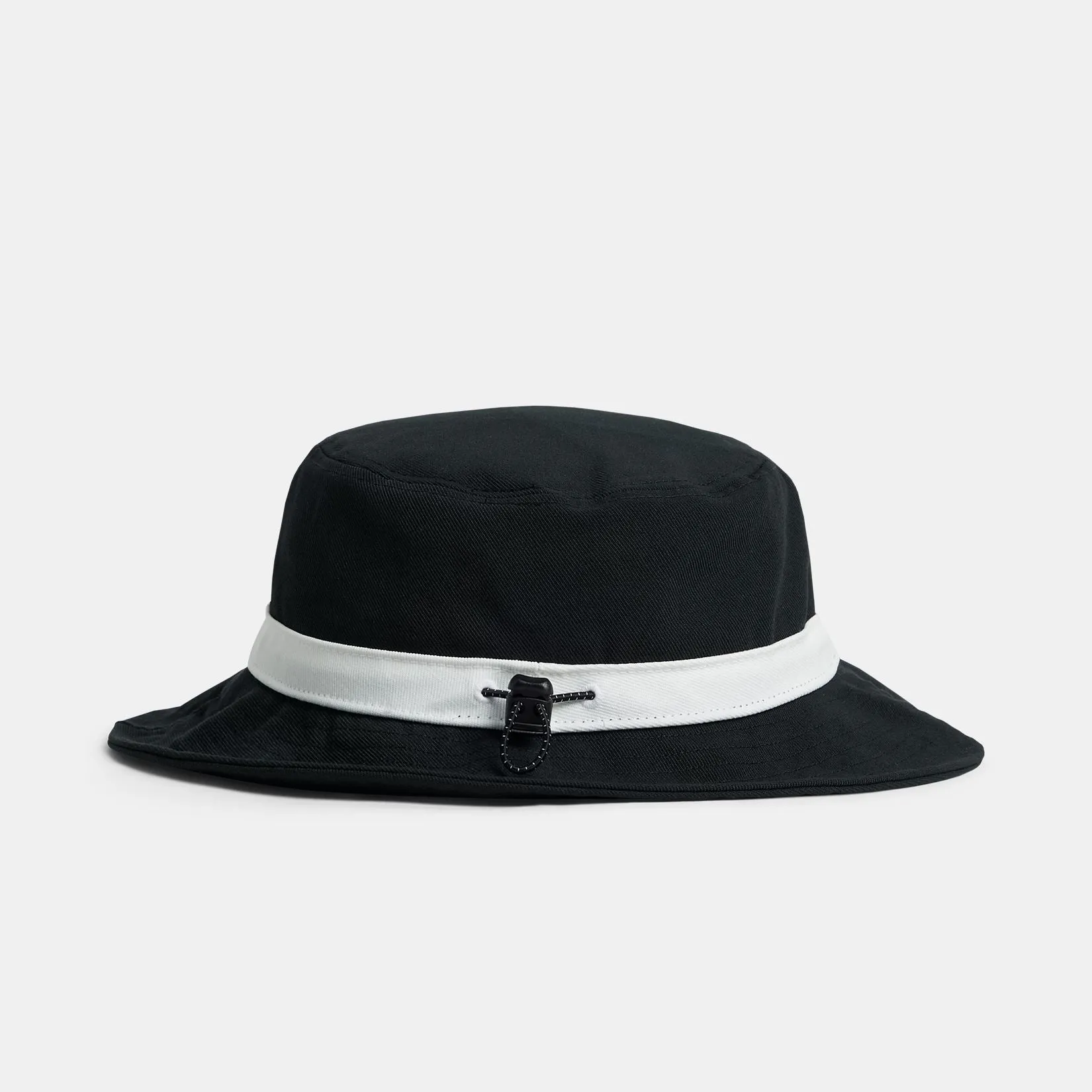 Lukas Polyester Twill Bucket Hat Black - SS24