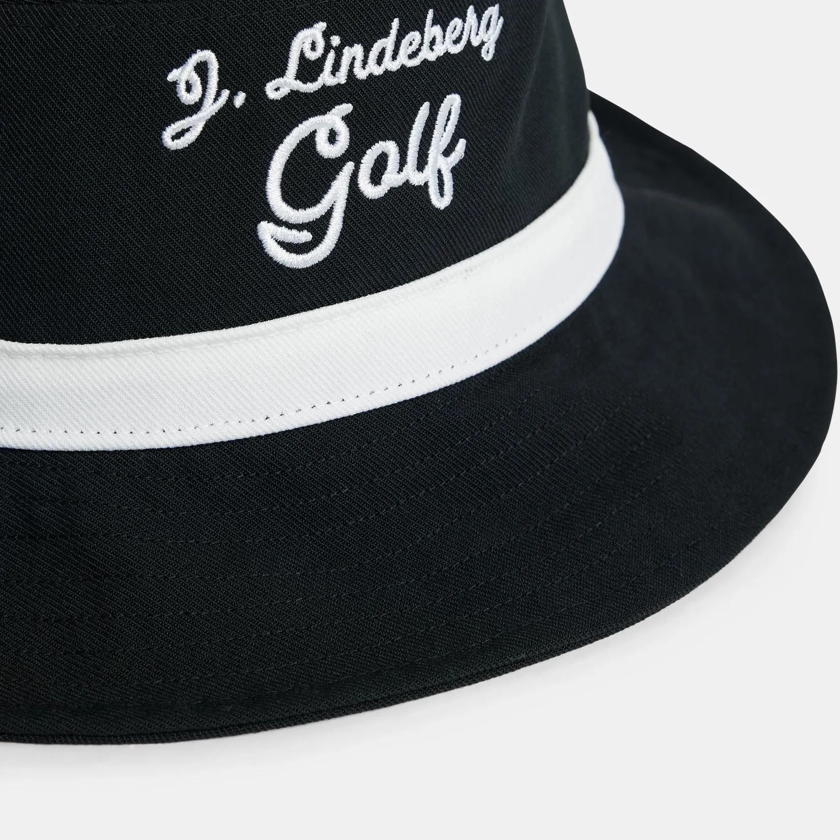 Lukas Polyester Twill Bucket Hat Black - SS24