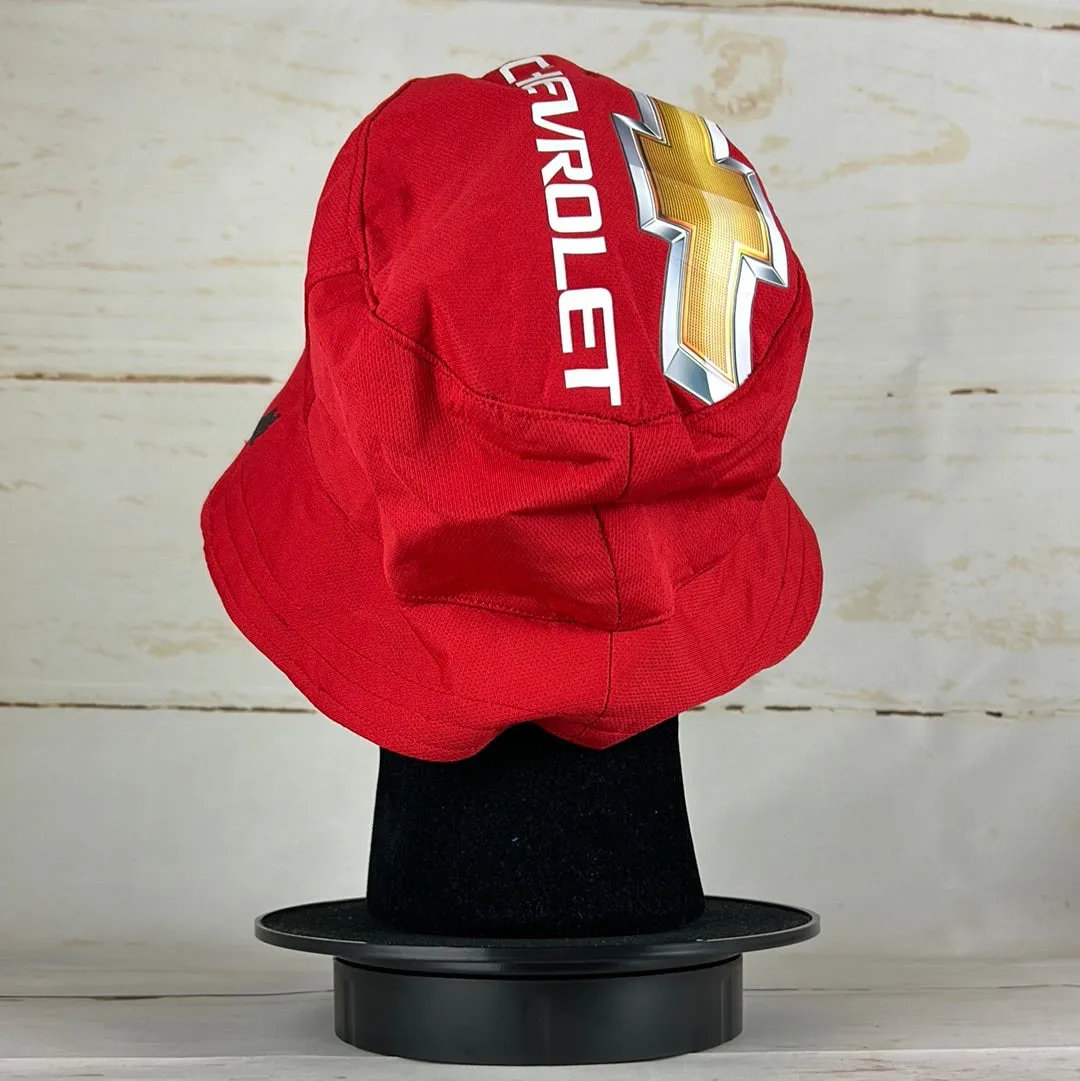 Manchester United 14/15 Upcycled Home Shirt Bucket Hat