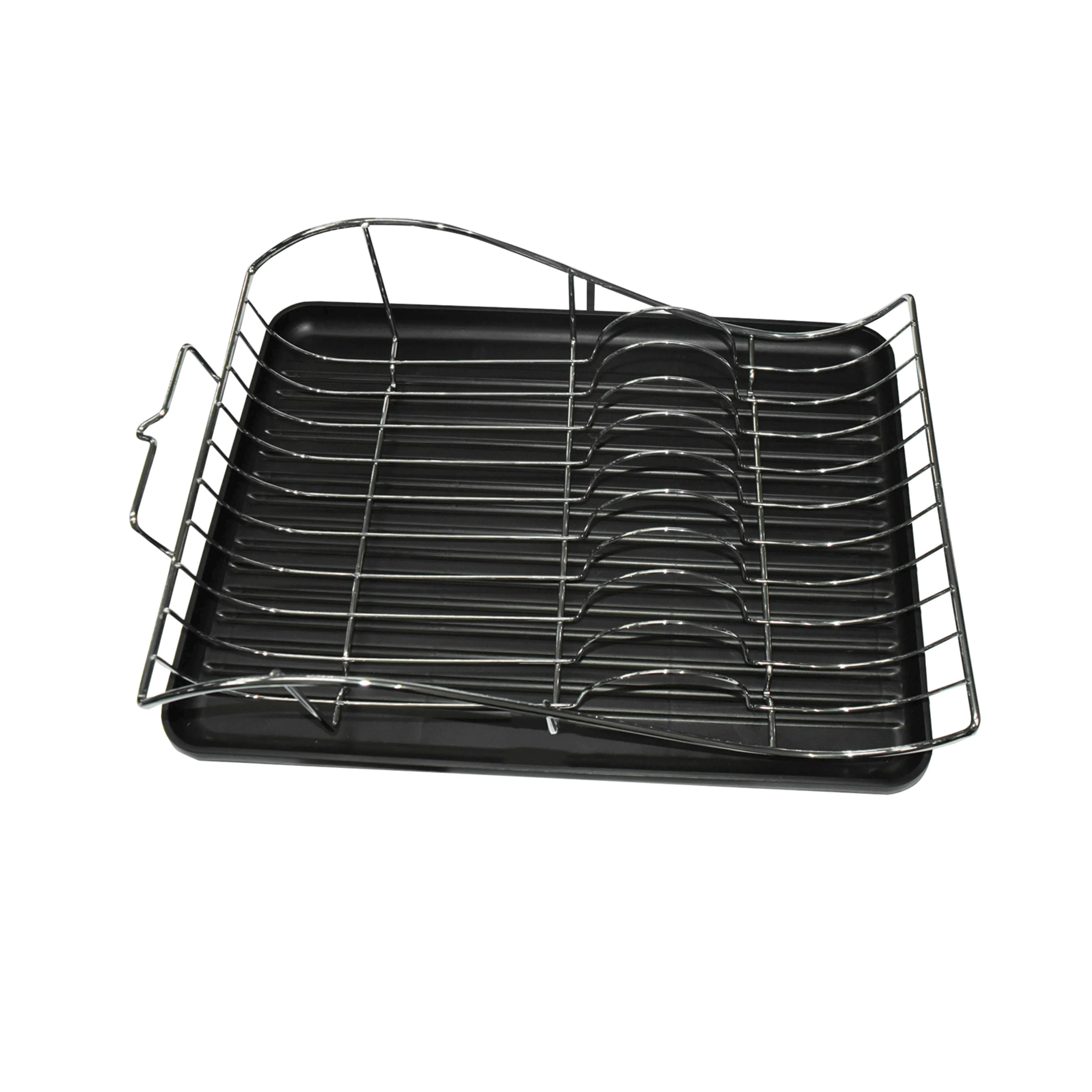 Masflex Black Trendy Dish Organizer