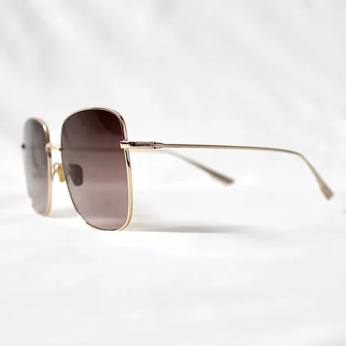 Maui Sunglasses Black and Gold