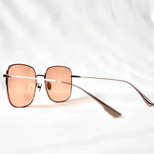 Maui Sunglasses Pink Gold