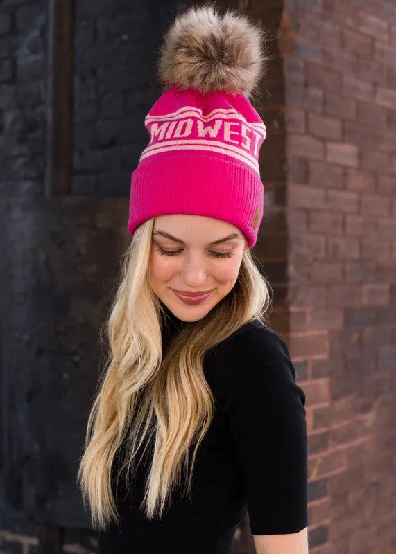 Midwest Pom Beanie