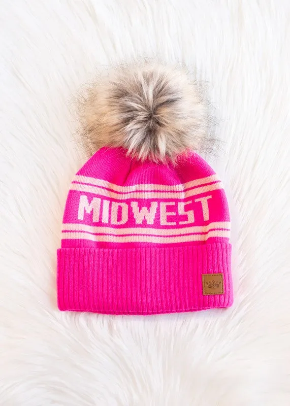 Midwest Pom Beanie