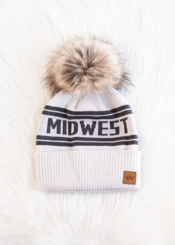 Midwest Pom Beanie