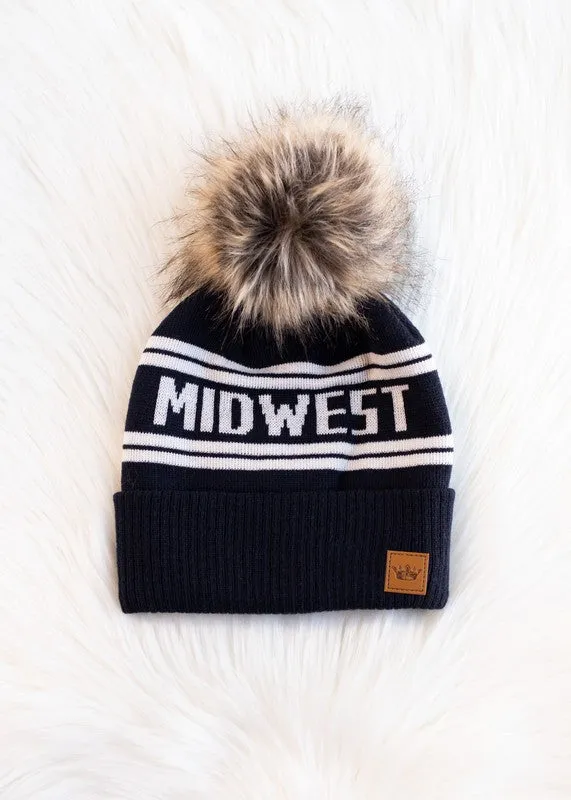 Midwest Pom Beanie