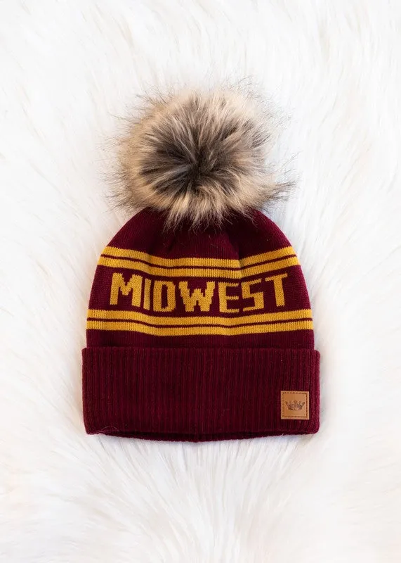 Midwest Pom Beanie