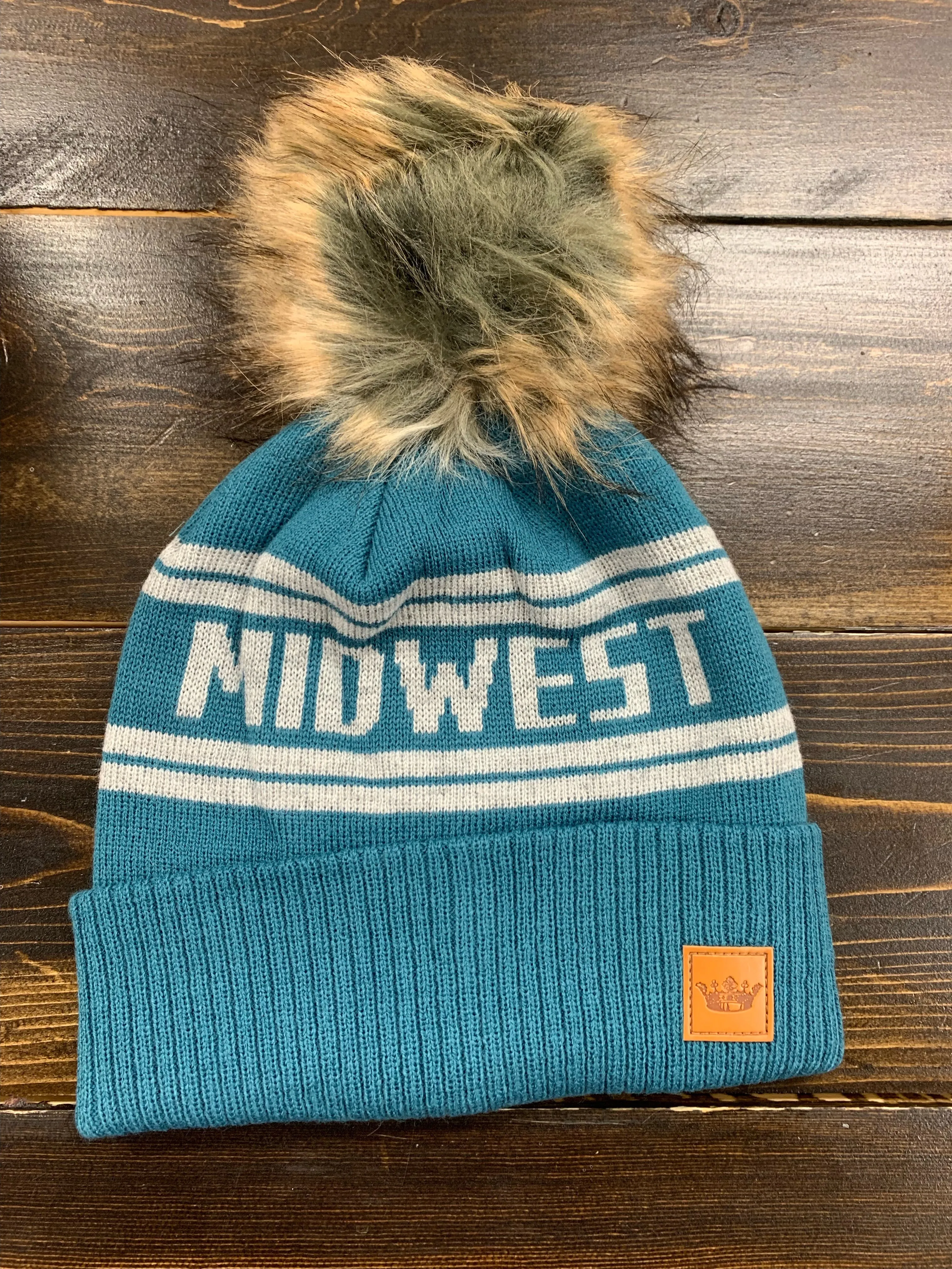 Midwest Pom Beanie