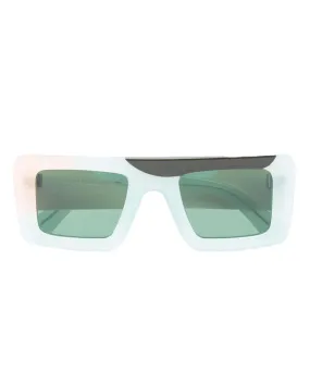 Off-White Seattle Sun Glasses Multicolor Teal Green