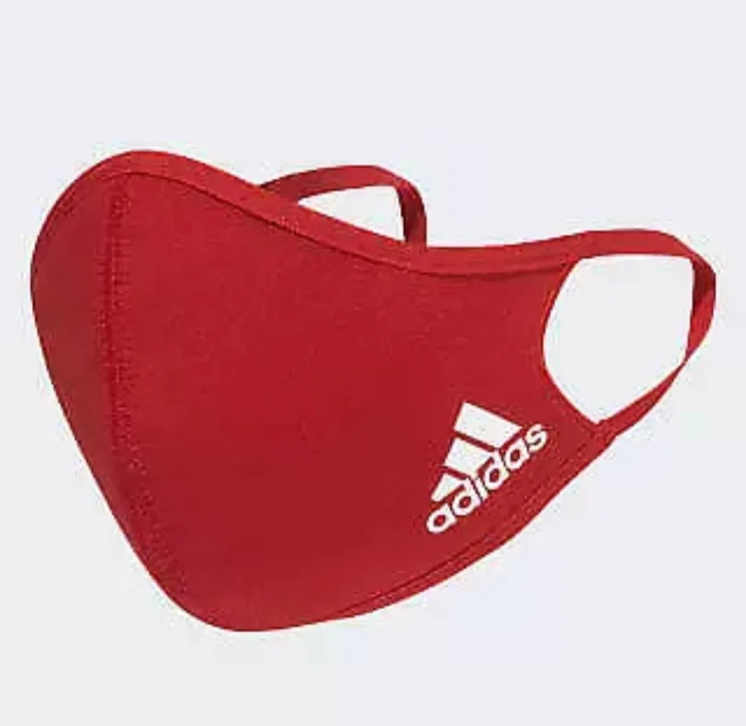 Official Adidas Face Travel Holiday Mask Reusable Washable **VARIOUS COLOURS**