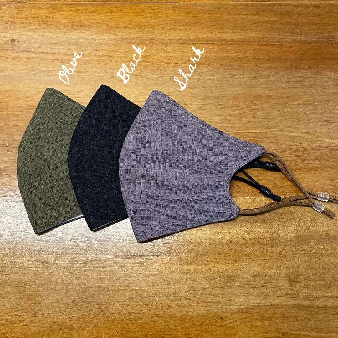 Organic Linen Fabric Masks