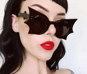 Oversized Bat Sunglasses