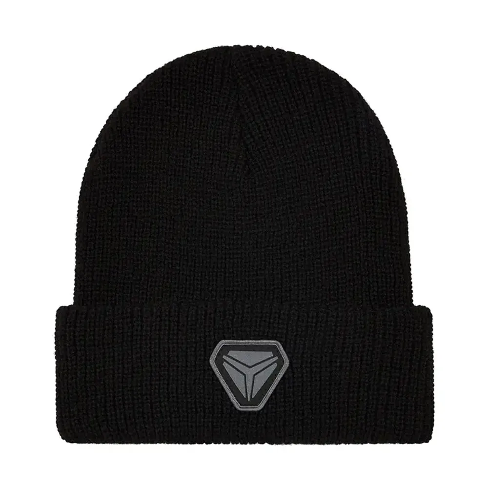 Polaris  Knit Beanie Slingshot Logo Cuffed Durable Warm Winter Comfortable Hat - One Size