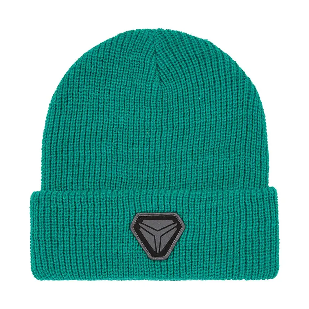 Polaris  Knit Beanie Slingshot Logo Cuffed Durable Warm Winter Comfortable Hat - One Size