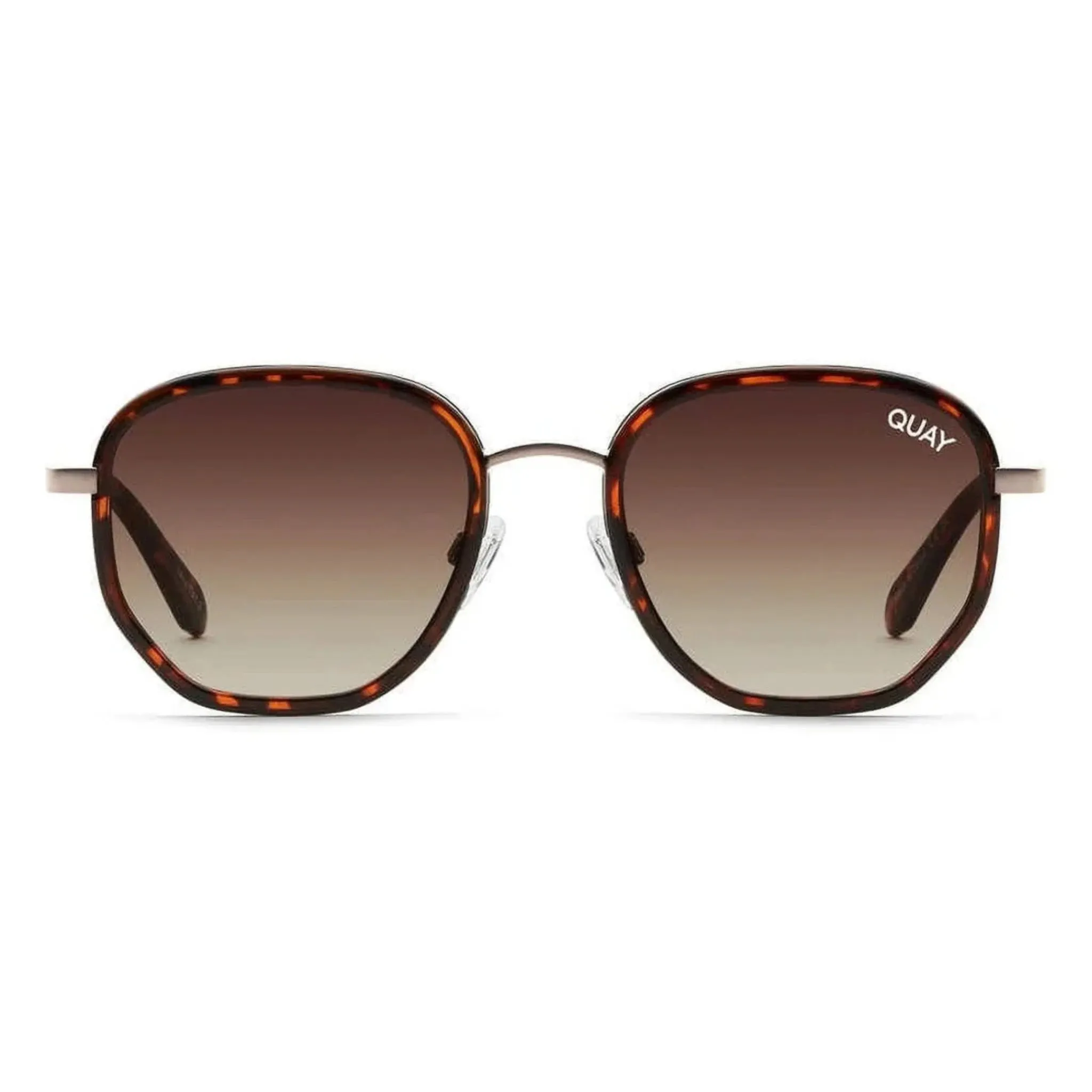 Quay Big Time Remixed Sunglasses - Tortoise Brown